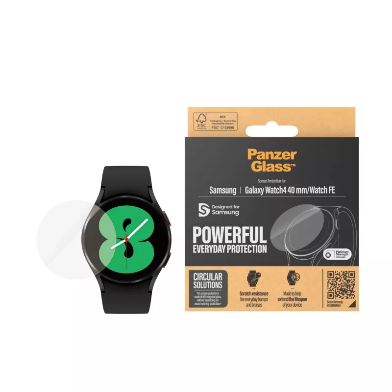 PanzerGlass ® Screen Protector Samsung Galaxy Watch4 40mm | Watch FE