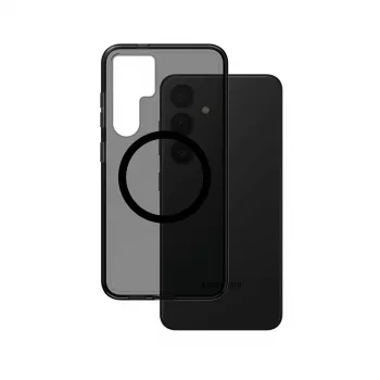 PanzerGlass CARE™ by ® Urban Combat Case Smokey w. Black Qi Compatible Samsung Galaxy S24