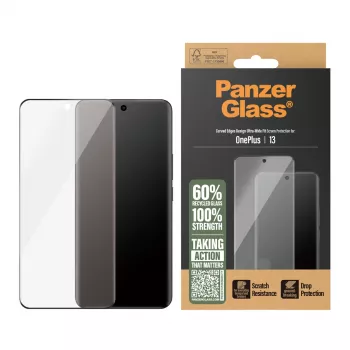 PanzerGlass Screen Protector OnePlus 13 Ultra-Wide Fit Scratch Shock Resistant