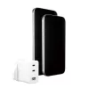 PanzerGlass empower™ by ® Turbo 70W Multiple Charger incl. 2 x USB-C + USB-A | UK Plug | Silver White