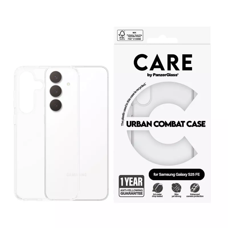 PanzerGlass CARE™ by ® Urban Combat Case Samsung Galaxy S25 FE 5G