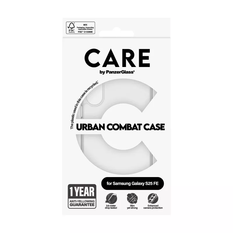 PanzerGlass CARE™ by ® Urban Combat Case Samsung Galaxy S25 FE 5G