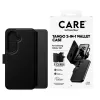 PanzerGlass CARE 2-in-1 Wallet Case with Qi for Samsung Galaxy S26, transparent cover