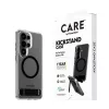 Protective cover PanzerGlass CARE™ Urban Explorer Case for Samsung Galaxy S26, transparent with black kickstand and Qi support