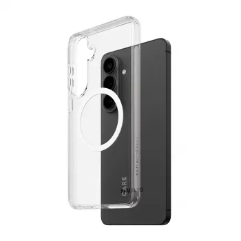 Protective cover PanzerGlass CARE Urban Explorer Case for Samsung Galaxy S26+ — transparent, white Qi compatible