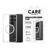 Phone case PanzerGlass CARE™ by Urban Explorer — Transparent cover with White Qi for Samsung Galaxy S26 Ultra