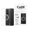 PanzerGlass CARE™ by ® Samba Case Transparent w. White Qi Samsung Galaxy S26+
