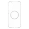 PanzerGlass CARE™ by ® Samba Case Transparent w. White Qi Samsung Galaxy S26+