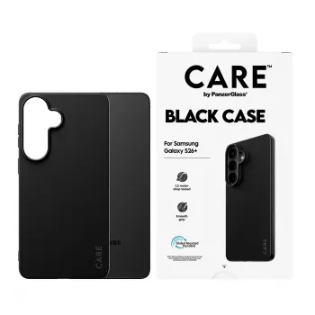 TPU Cover case for Samsung Galaxy S26+ by PanzerGlass CARE™ — Black