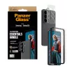 PanzerGlass screen protector bundle for Samsung Galaxy S26 — Hoops 2-in-1 Ultra-Wide Fit, tempered glass + PET/silicone layers