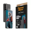 PanzerGlass screen protector bundle for Samsung Galaxy S26 — Hoops 2-in-1 Ultra-Wide Fit, tempered glass + PET/silicone layers