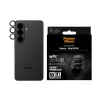 Camera Lens Protector PanzerGlass Hoops Ceramic II for Samsung Galaxy S26 / S26+, tempered glass, silicone, transparent