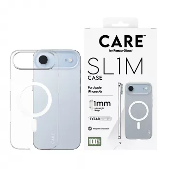 PanzerGlass CARE SL1M Case Transparent with MagSafe for Apple iPhone Air