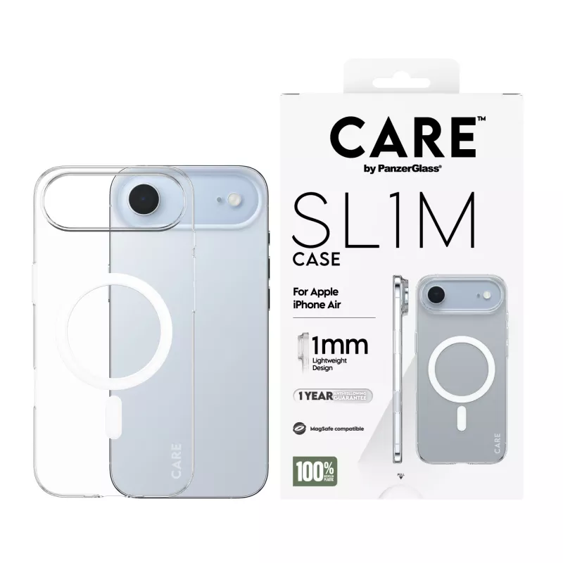 PanzerGlass CARE SL1M Case Transparent with MagSafe for Apple iPhone Air