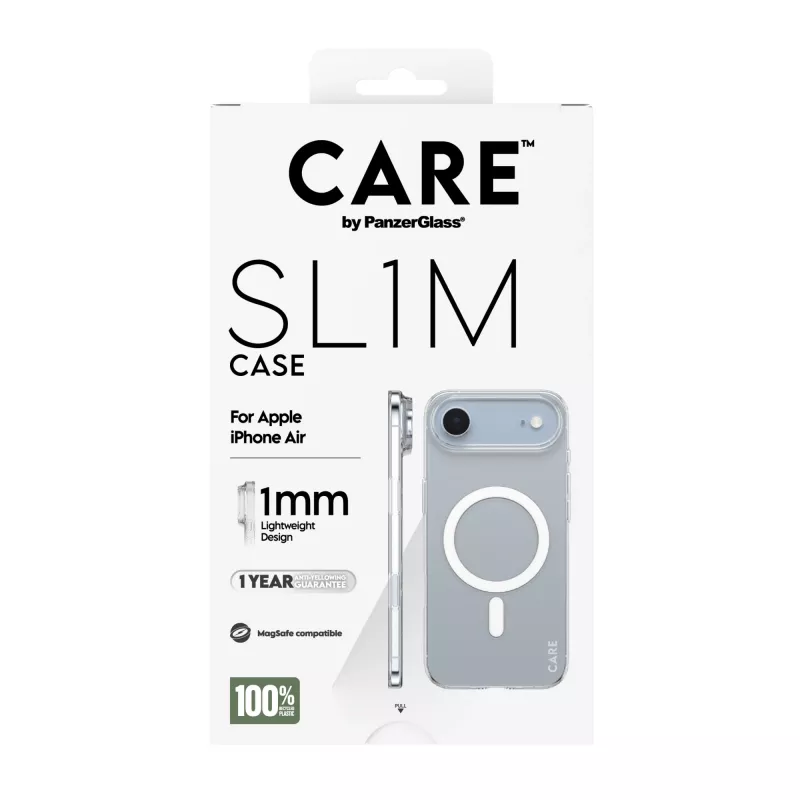 PanzerGlass CARE SL1M Case Transparent with MagSafe for Apple iPhone Air