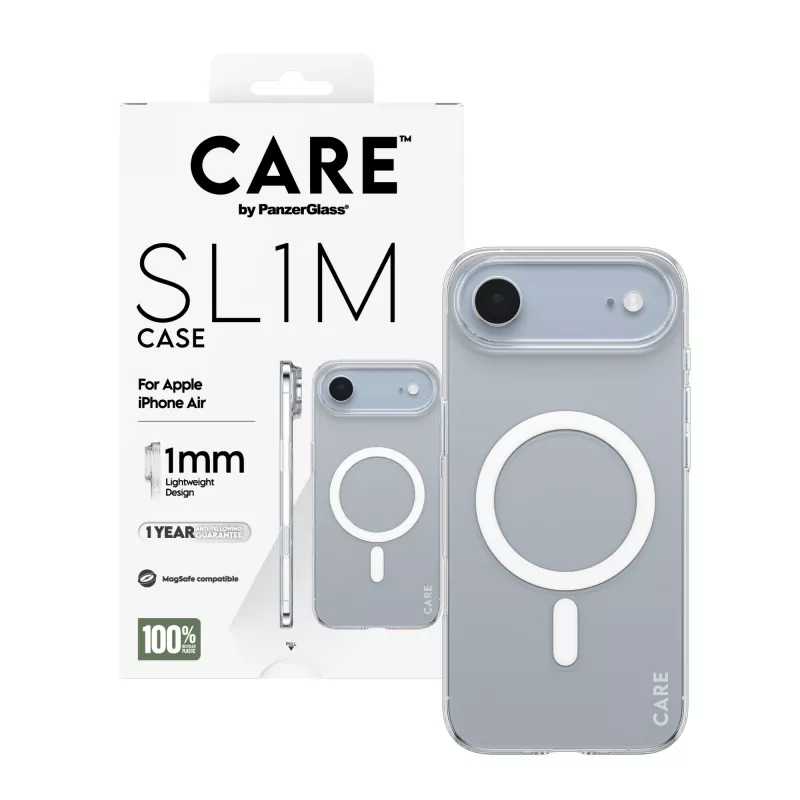 PanzerGlass CARE SL1M Case Transparent with MagSafe for Apple iPhone Air