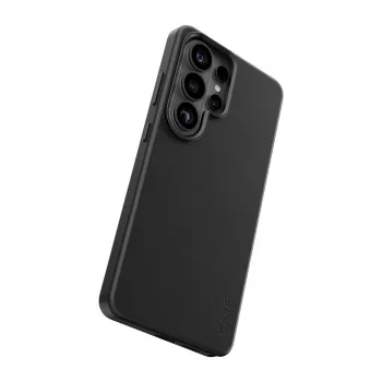 Phone case PanzerGlass CARE Solo Cover for Samsung Galaxy S26 Ultra, Black, Qi-compatible
