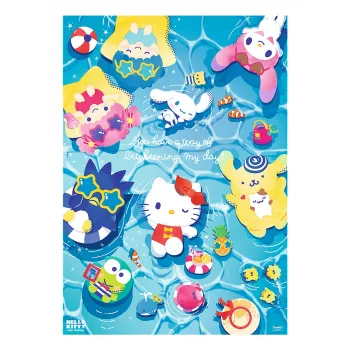 Jigsaw Puzzle TREFL Hello Kitty Summer Relaxation — 1000 pieces (model 12067)