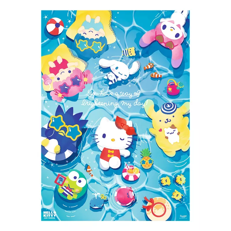 Jigsaw Puzzle TREFL Hello Kitty Summer Relaxation — 1000 pieces (model 12067)