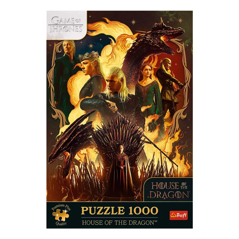 Jigsaw Puzzle TREFL Premium Plus Quality 1000 pcs – Fantasy, 480 mm width