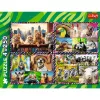 Jigsaw Puzzle TREFL Funny — 4 x 250 pieces, children's themed set