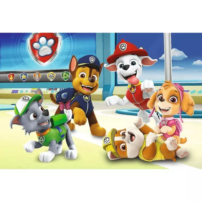 Jigsaw Puzzle TREFL Paw Patrol — 60 pieces, children's puzzle, cardboard pieces
