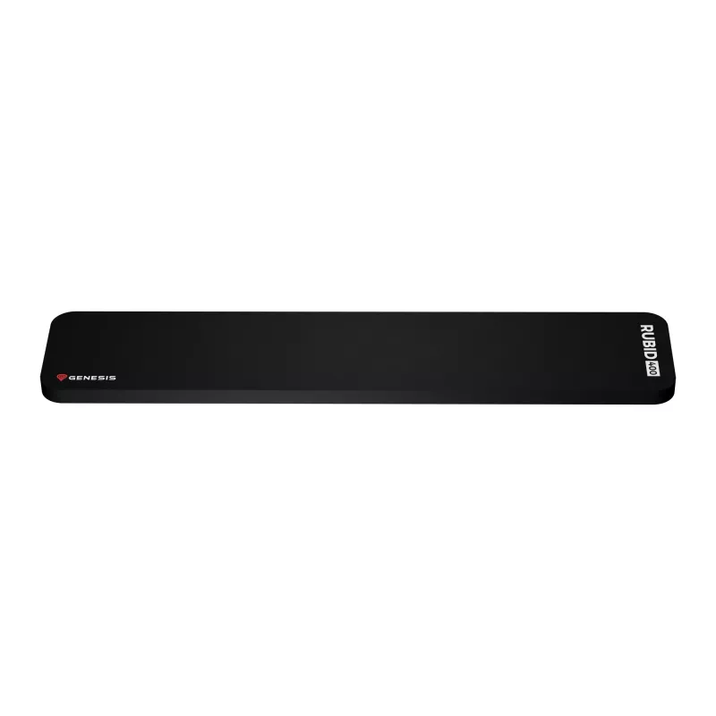 GENESIS Rubid 400 wrist rest Fabric, Rubber Black