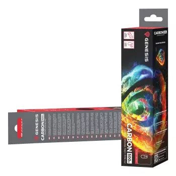 GENESIS Carbon 500 M Fire G2 Gaming mouse pad Multicolour