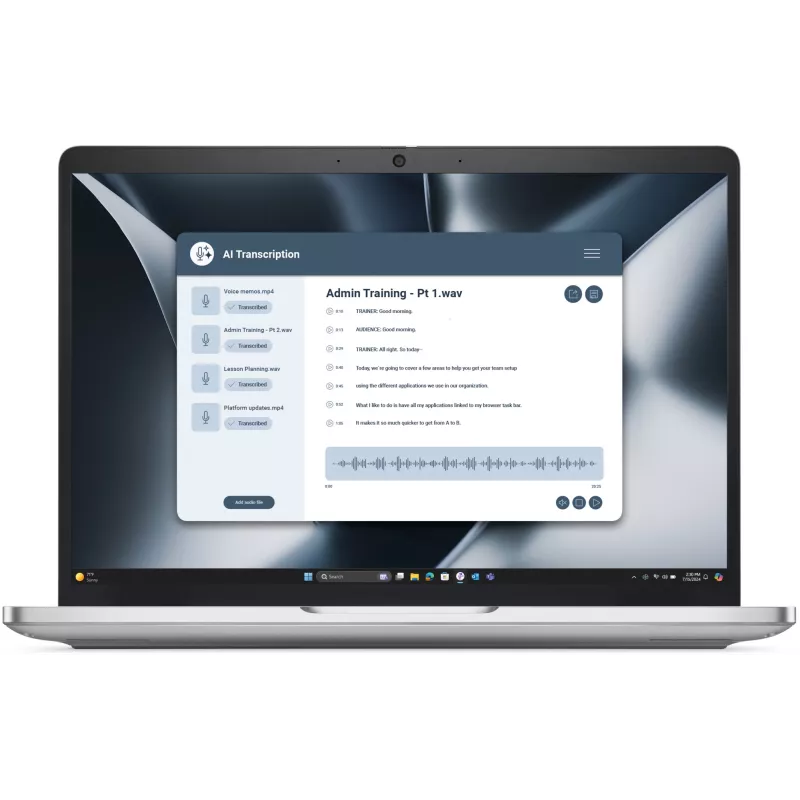 Laptop Dell Pro 13 Plus PB13255 — AMD Ryzen 5 220 3.5 GHz, 13.3 inch Full HD+ 1920x1200, 16 GB LPDDR5x, 512 GB SSD, Windows 11 Pro, Aluminium