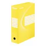 Esselte Archiving Box Vivida FSC® BOXY 100 mm, Yellow, A4, Landscape/Portrait, 100 mm, 352 mm, 250 mm