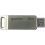 Goodram ODA3 USB flash drive 16 GB USB Type-A / USB Type-C 3.2 Gen 1 (3.1 Gen 1) Silver