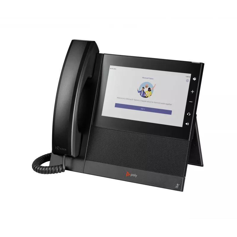 HP Poly CCX 600 Business Media Phone for Microsoft Teams and PoE-enabled