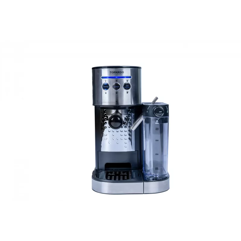 TORNADO TCM-14125 | Compact Cofee Machine Compatible with Portafilter & ESE Pods