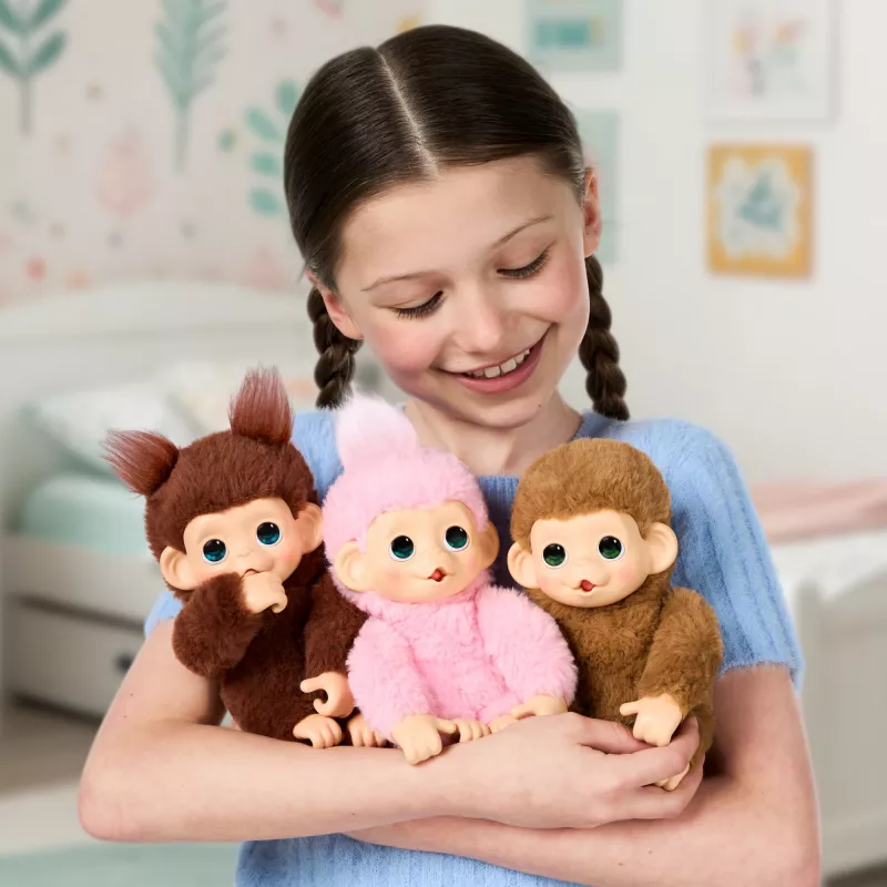 Moose Toys Little Live Pets My Baby Monkey 'Chikki Cherry', Boy/Girl, 2 yr(s), Sounding