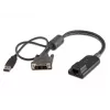 Vertiv Avocent MPUIQ-VMCDV KVM Interface Adapter DVI, USB 2.0 Black