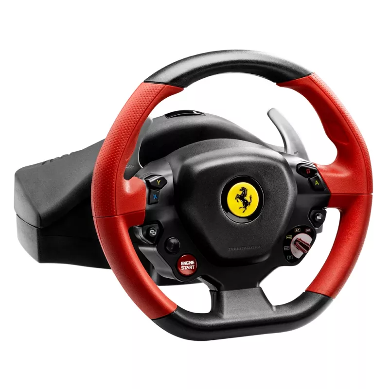 Thrustmaster Ferrari 458 Spider Black, Red USB Steering wheel + Pedals Xbox One