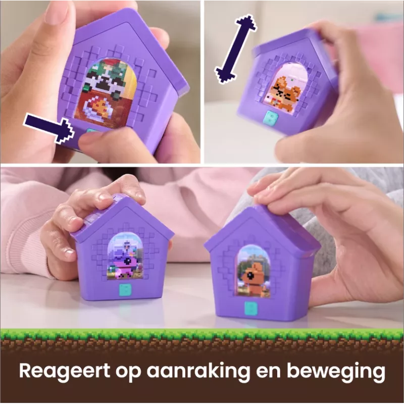 Bitzee , Doghouse Interactive Toy with 15 Puppies Inside, 3D Playroom, Reacts to Touch, Digital Pet Kids Toys for Girls & Boys Ages 5 and up