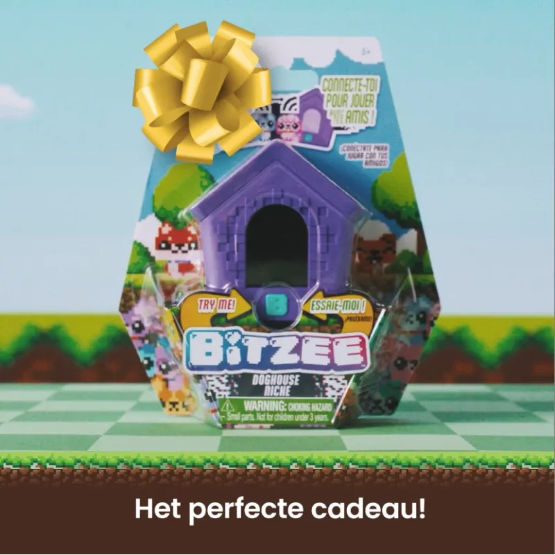 Bitzee , Doghouse Interactive Toy with 15 Puppies Inside, 3D Playroom, Reacts to Touch, Digital Pet Kids Toys for Girls & Boys Ages 5 and up