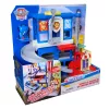 PAW Patrol : Pup Squad, Search & Rescue HQ Playset with Chase Pup Squad Racer, Humdinger Action Figure & Kitty Pal, Kids Toys for Boys & Girls Ages 3+