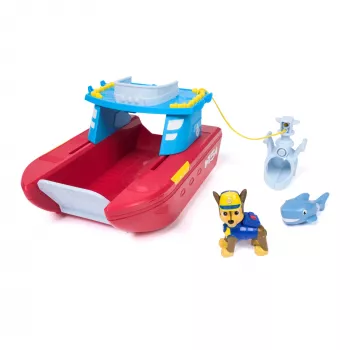 PAW Patrol Sea Patroller Vehicle with Chase and Shark Figure, 2 Patrol Modes, Kids Toys for Boys and Girls Ages 3 and Up