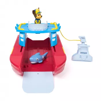 PAW Patrol Sea Patroller Vehicle with Chase and Shark Figure, 2 Patrol Modes, Kids Toys for Boys and Girls Ages 3 and Up