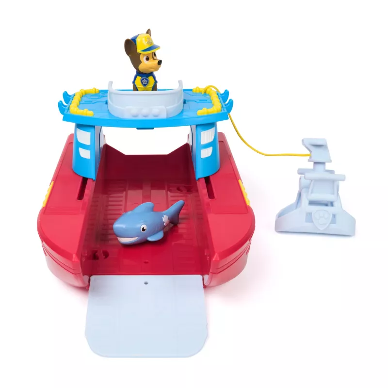 PAW Patrol Sea Patroller Vehicle with Chase and Shark Figure, 2 Patrol Modes, Kids Toys for Boys and Girls Ages 3 and Up