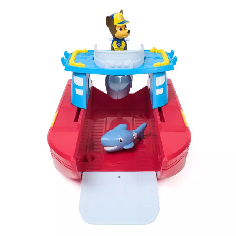 PAW Patrol Sea Patroller Vehicle with Chase and Shark Figure, 2 Patrol Modes, Kids Toys for Boys and Girls Ages 3 and Up