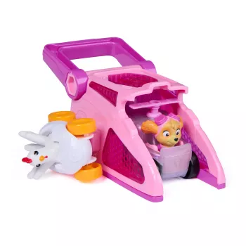 PAW Patrol Skye Pup Squad Launchers with Chickaletta Vehicle 2-Pack, Kids Toys for Boys and Girls Ages 3 and Up