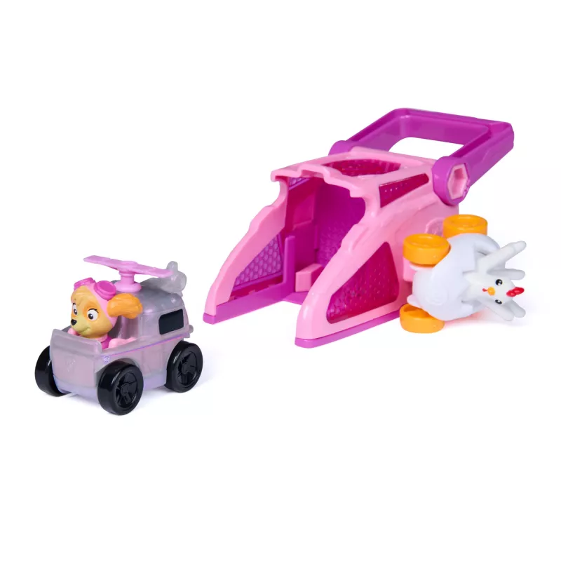 PAW Patrol Skye Pup Squad Launchers with Chickaletta Vehicle 2-Pack, Kids Toys for Boys and Girls Ages 3 and Up