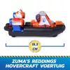 PAW Patrol : Search & Rescue, Zuma Rescue Hovercraft Water Vehicle with 2 Figures, Toy Boat with Pull-Back Action, Kids Toys for Boys & Girls Ages 3+