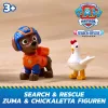 PAW Patrol : Search & Rescue, Zuma Rescue Hovercraft Water Vehicle with 2 Figures, Toy Boat with Pull-Back Action, Kids Toys for Boys & Girls Ages 3+