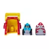 PAW Patrol Marshall Pup Squad Launchers with Rex Vehicle 2-Pack, Kids Toys for Boys and Girls Ages 3 and Up