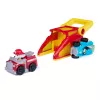 PAW Patrol Marshall Pup Squad Launchers with Rex Vehicle 2-Pack, Kids Toys for Boys and Girls Ages 3 and Up