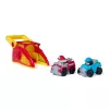 PAW Patrol Marshall Pup Squad Launchers with Rex Vehicle 2-Pack, Kids Toys for Boys and Girls Ages 3 and Up